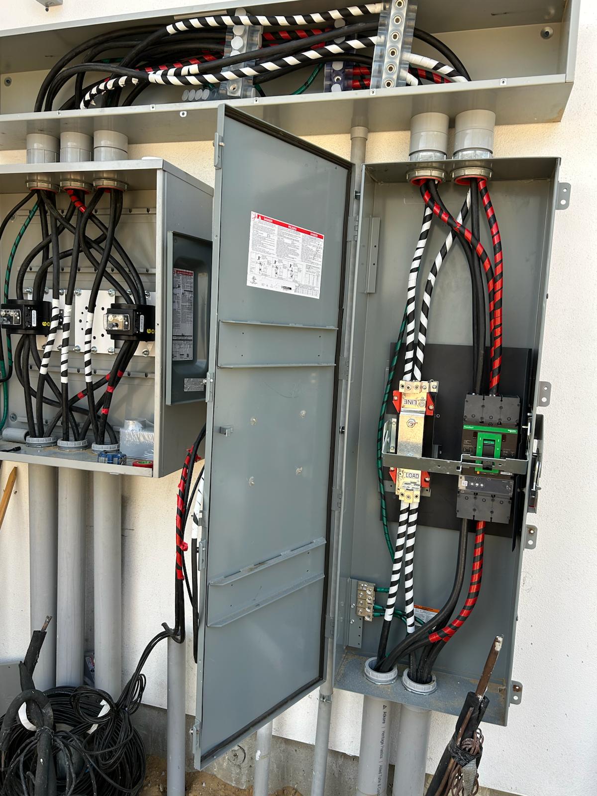 Image of residential wire work