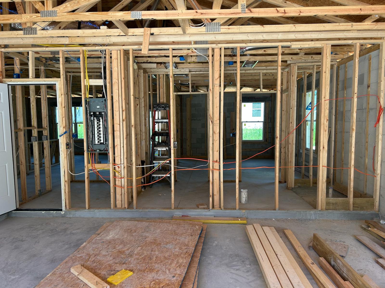 Image of residential wire work